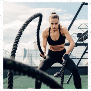 Alternative view of MYO Strength Battle Ropes
